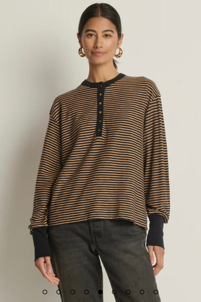 Nation LTD. - Victoria Henley (mini cocoa stripe)
