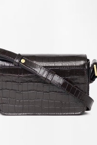 Zadig & Voltaire - Le Zazi Embossed Croco Bag (wood)