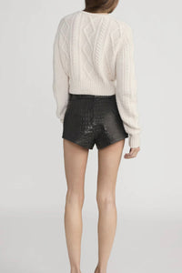 Frame - The Cable Knit Cashmere Cardi