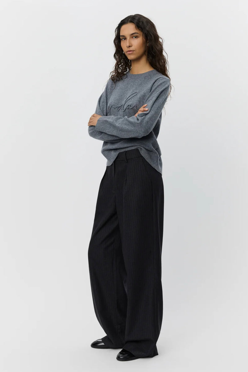 Sofie Schnoor - Minnik Sweater (grey melange)