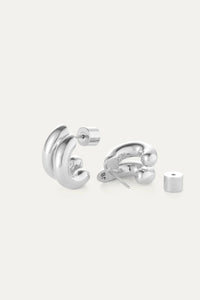 Jenny Bird - Mini Florence Earrings (silver)