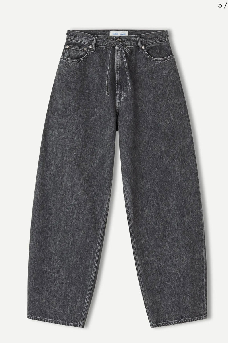 Samsoe Samsoe - Saharper Jeans with Belt (grey cloud)