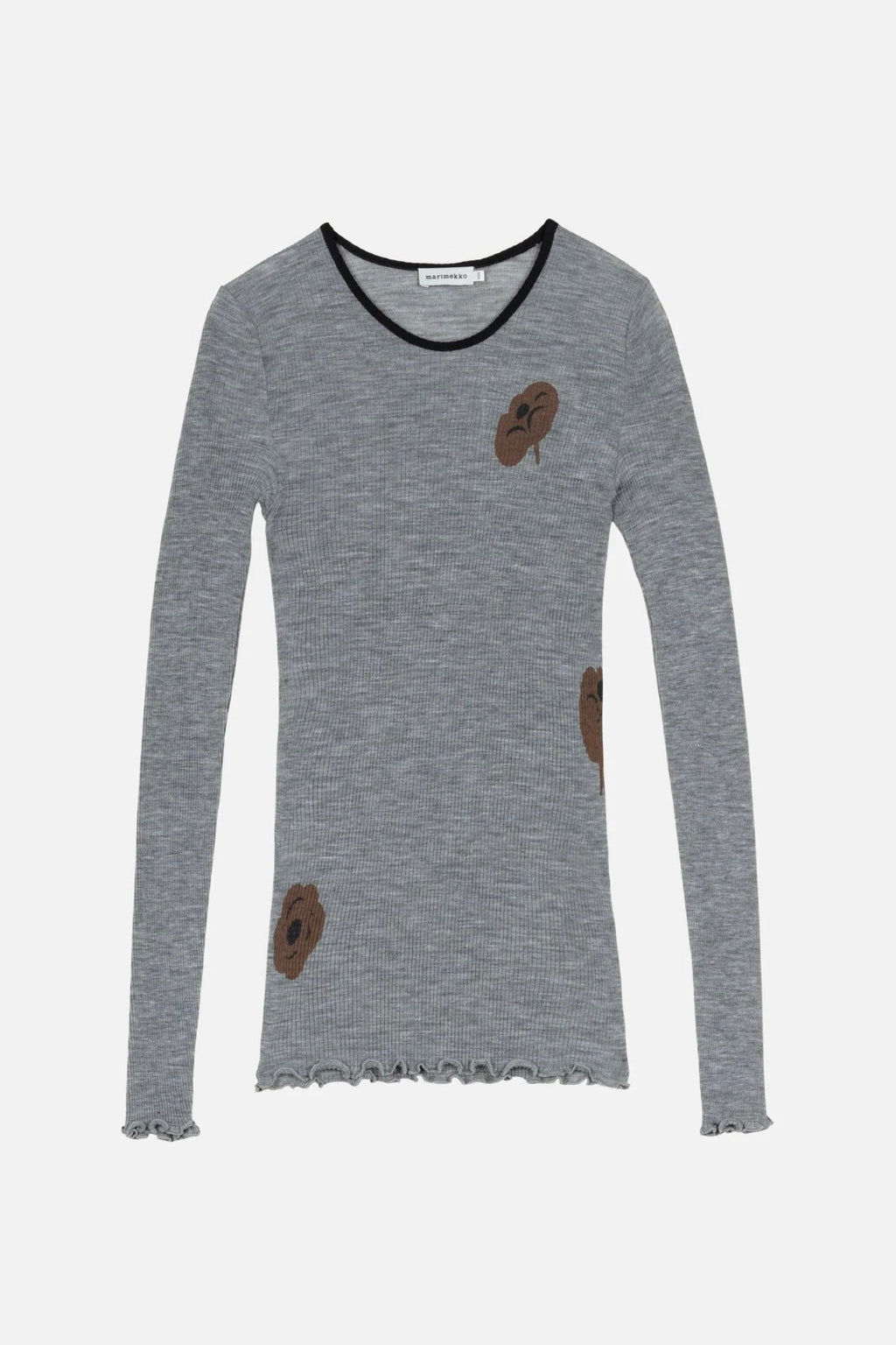 Marimekko - Polkka Tumma Wool Pullover