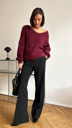 Charli - Jenny Sweater (bordeaux)
