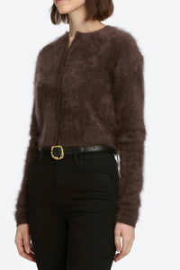 Frame - The Teddy Cardi (coffee) PRE-ORDER*