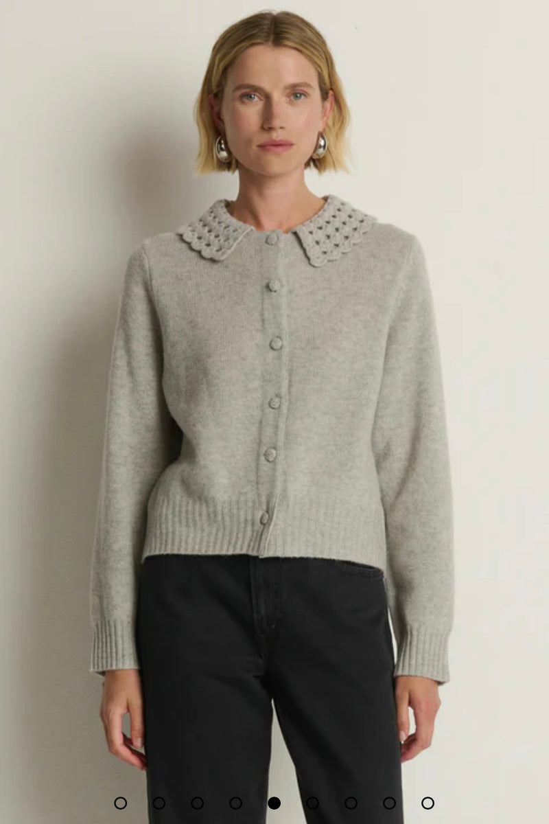 Nation LTD. - Addie Cardigan (heather grey)