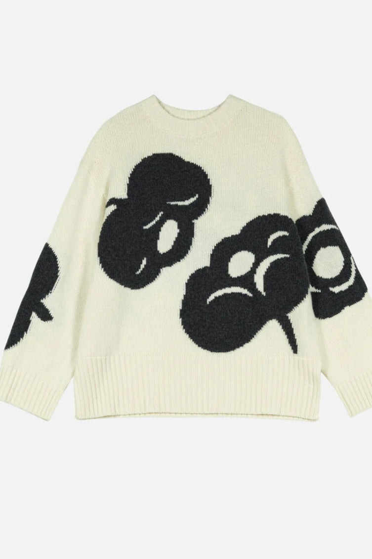Marimekko - Luonto Tumma Wool Pullover