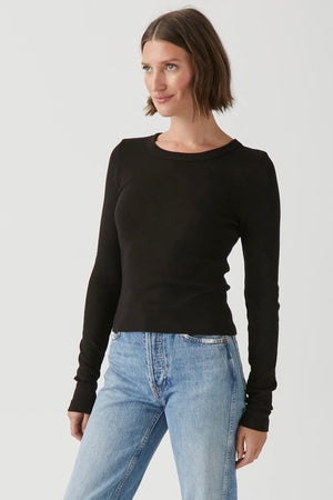 Michael Stars - Orion Cropped Long Sleeve Tee