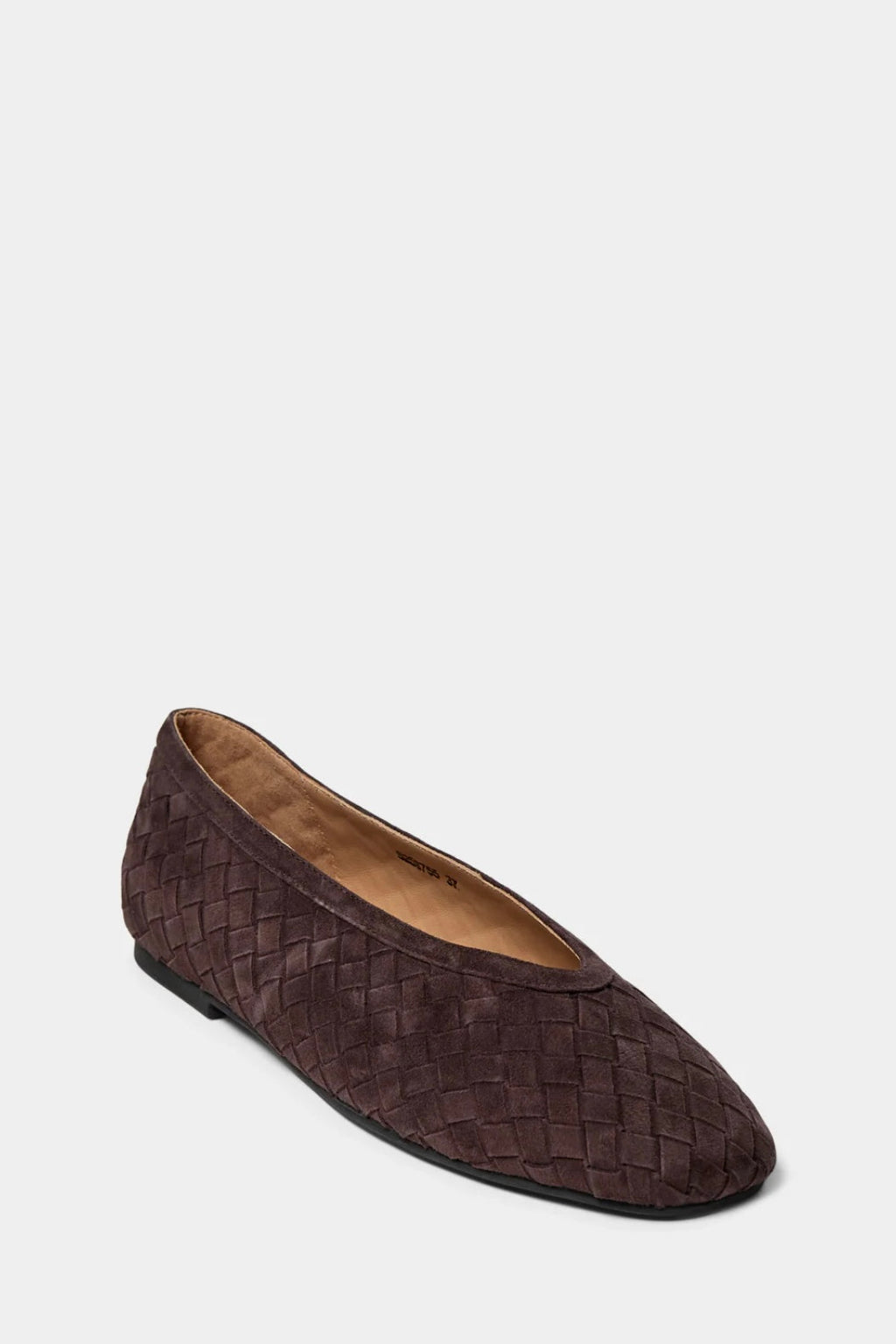 Sofie Schnoor - Ana Ballerina (dark brown suede)