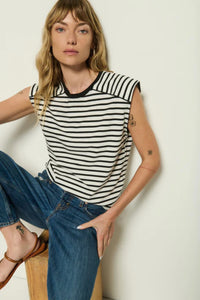 Nation Ltd. - Perry Muscle Tank (black + white)