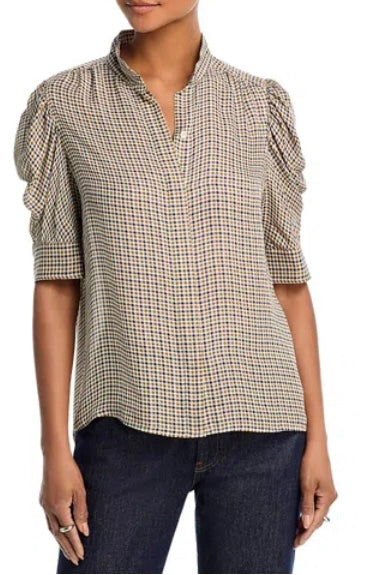 Frame - The Houndstooth Gillian Top