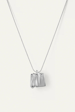 Jenny Bird - Large Sundra Pendant Necklace (silver)