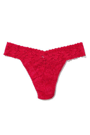 Hanky Panky - Signature Lace Original Rise Thong - Beet Juice