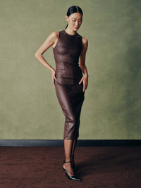 DL1961 - Esme Dress (Walnut Coated)