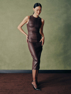 DL1961 - Esme Dress (Walnut Coated)