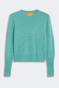 Guest in Residence - Shrunken Cashmere Crew (glacier)