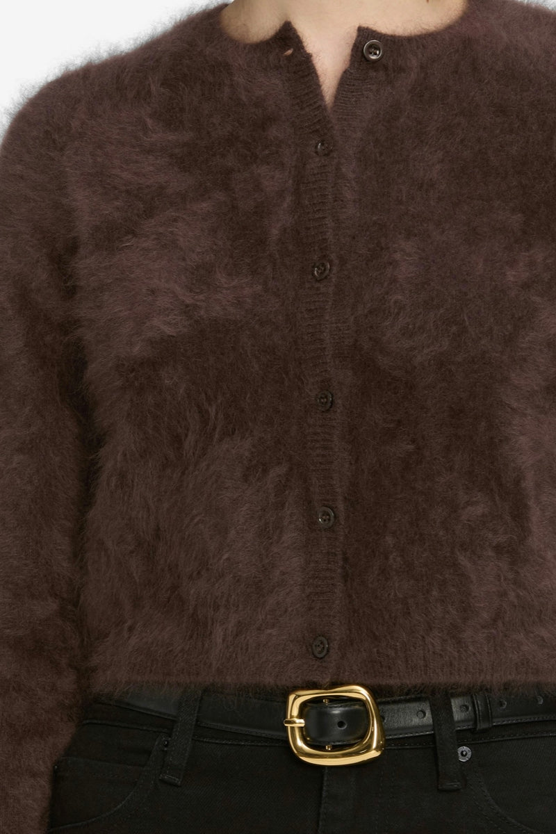 Frame - The Teddy Cardi (coffee) PRE-ORDER*