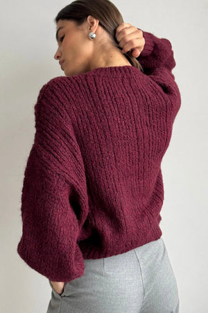 Charli - Mara Sweater (bordeaux)