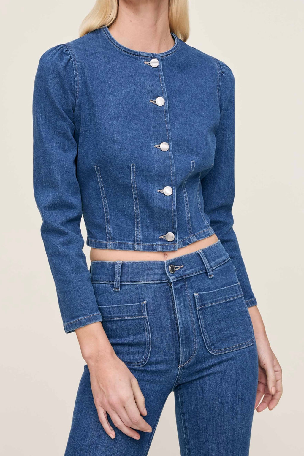 DL1961 - Sculpted Top/Jacket (Blue Water)
