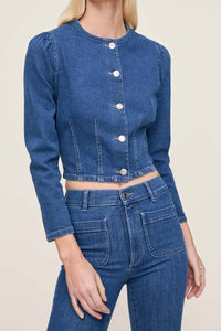 DL1961 - Sculpted Top/Jacket (Blue Water)