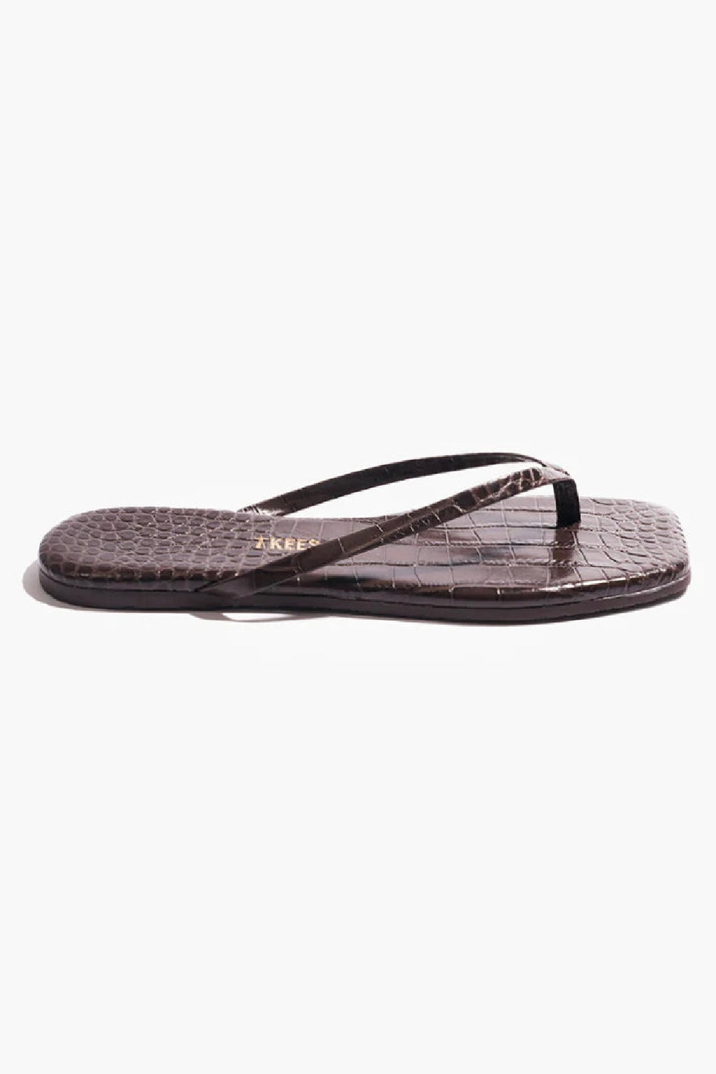 TKees - Square Toe Lily (carob croc)