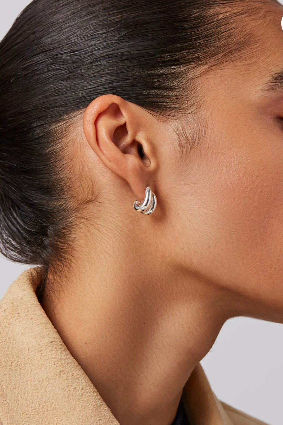 Jenny Bird - Mini Florence Earrings (silver)