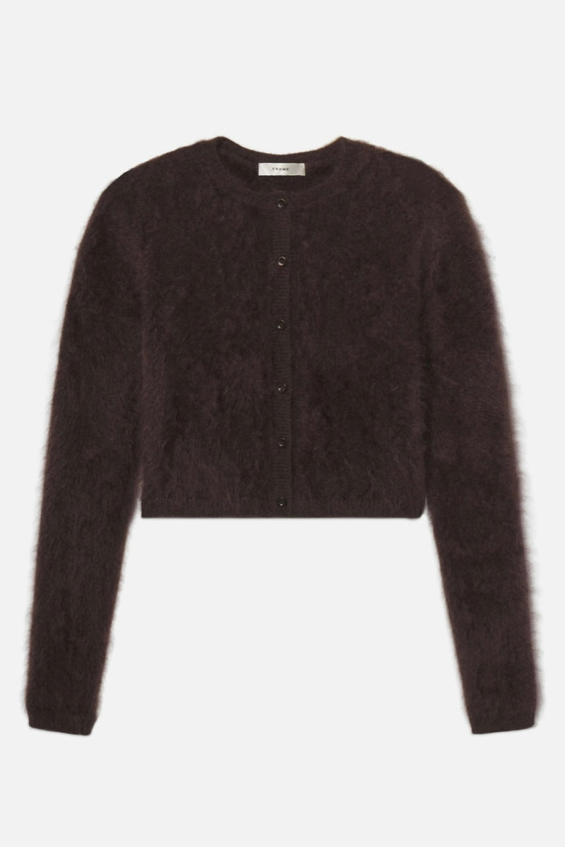 Frame - The Teddy Cardi (coffee) PRE-ORDER*