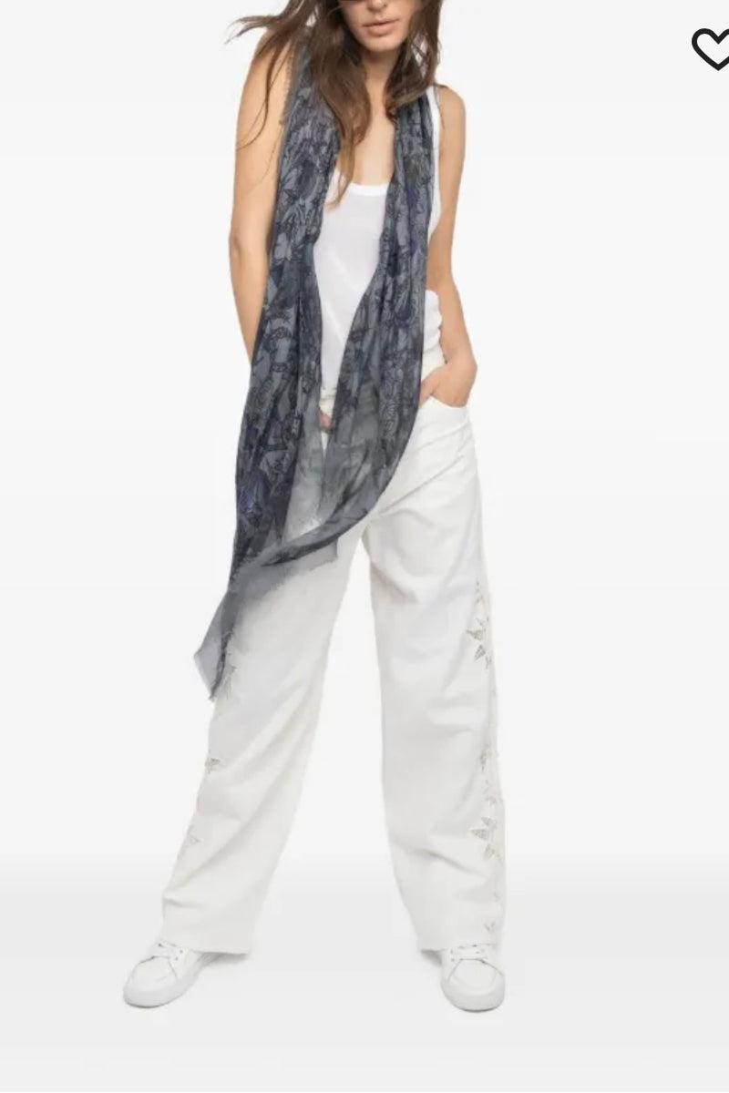 Zadig & Voltaire - Kerry Roses Scarf