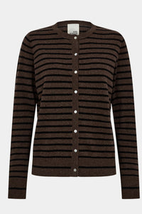 Sofie Schnoor - Cisse Stripe Cardigan (brown/black)