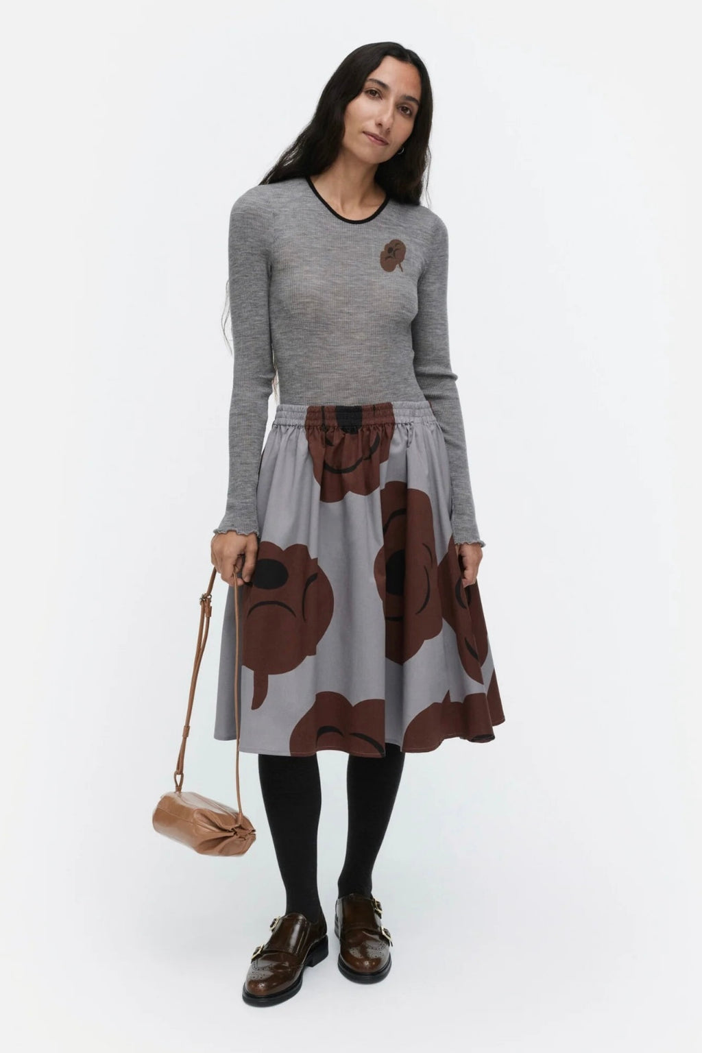 Marimekko - Polkka Tumma Wool Pullover
