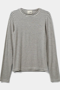 Sofie Schnoor - Petricia Stripe L/S Tee (grey striped)