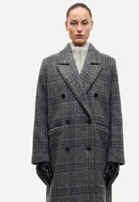 Samsoe Samsoe - Sajilla Coat (Grey Check)