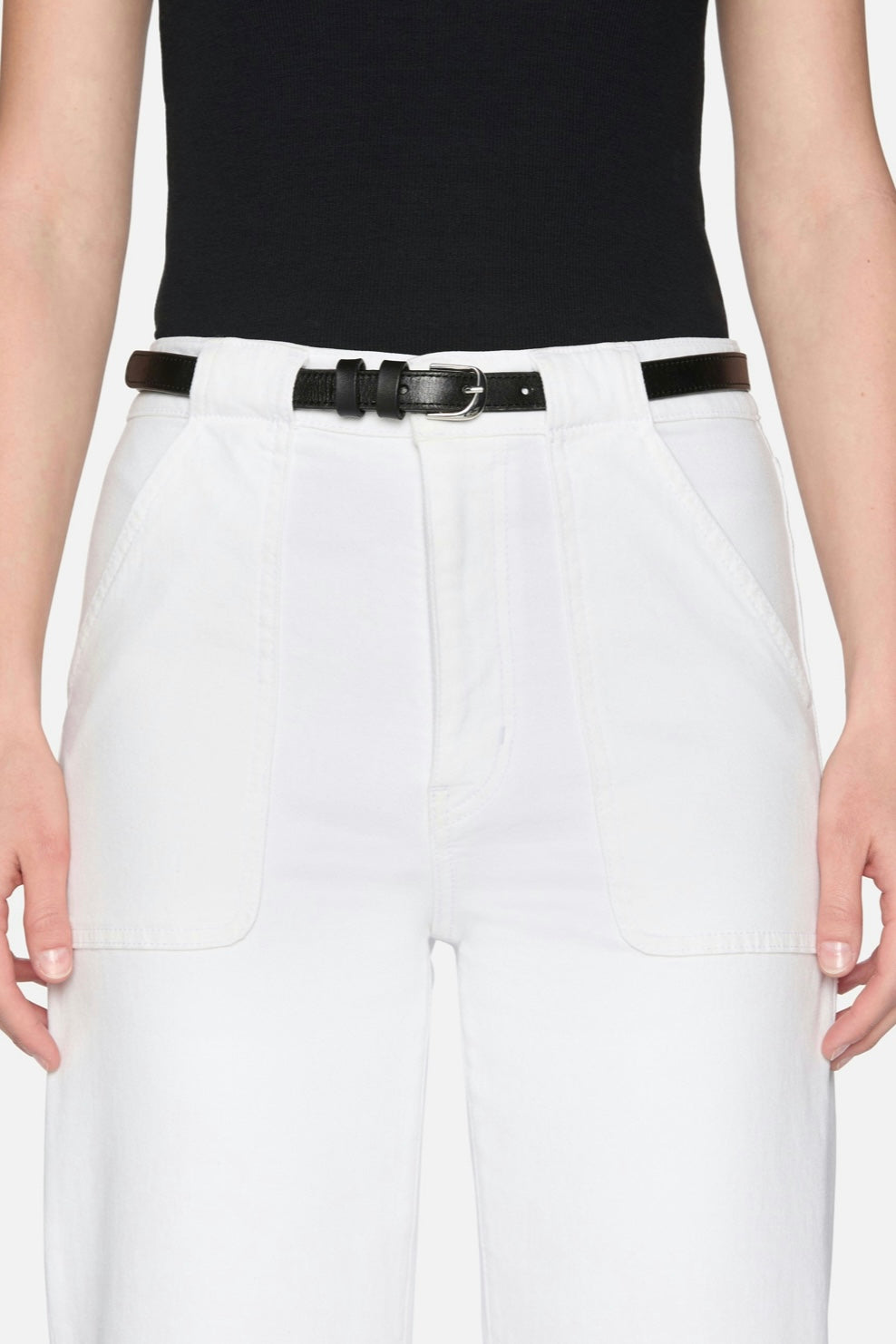 Frame - The Modern Pocket  Wide (white)