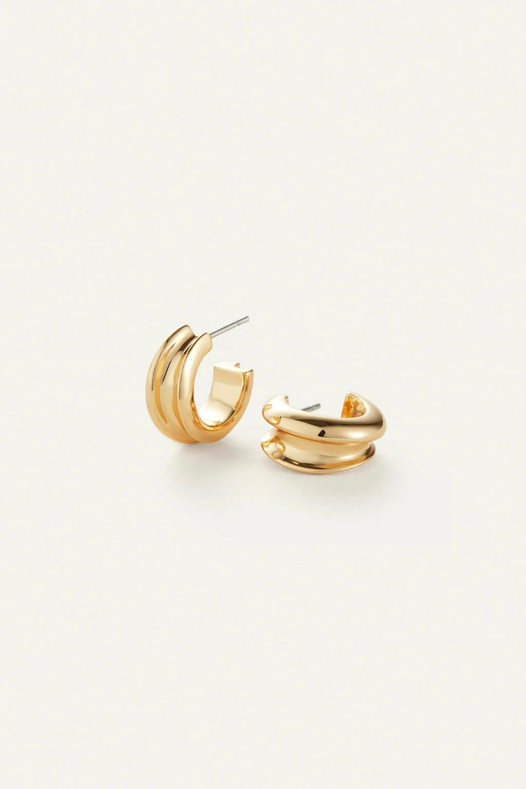 Jenny Bird - Mini Lennon Hoops (gold)