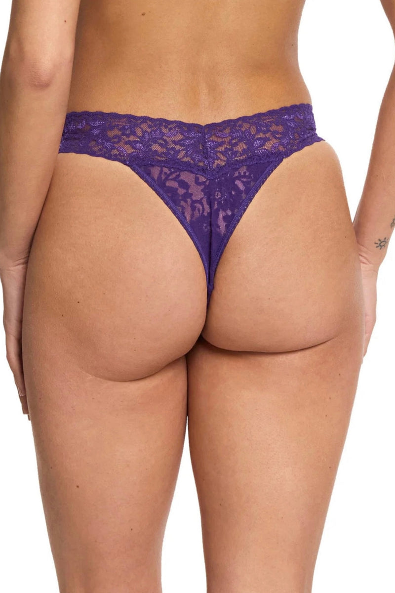 Hanky Panky - Signature Lace Original Rise Thong - Snow Day