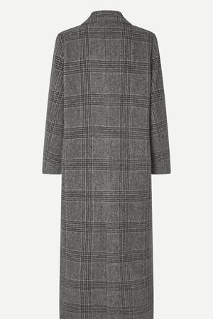 Samsoe Samsoe - Sajilla Coat (Grey Check)