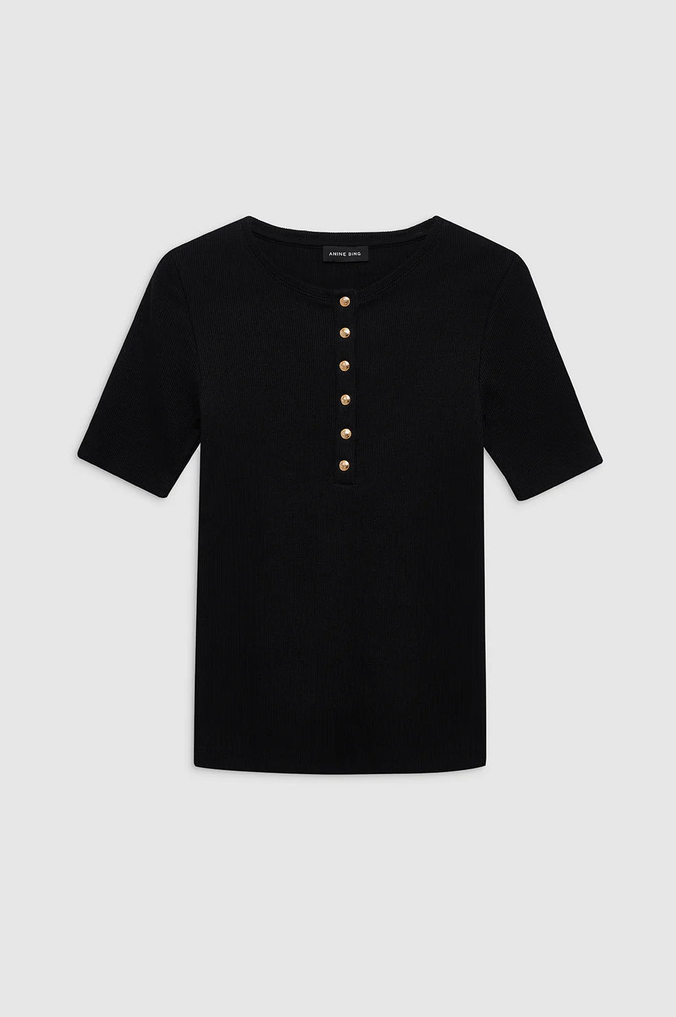 Anine Bing - Alessia Black Tee