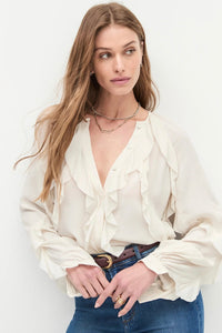 Favorite Daughter - The Because of You Top (ivory)