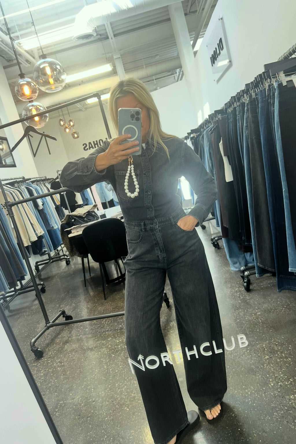 DL1961 - Ines Jumpsuit (Nightshade Aura)