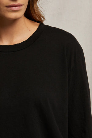 Perfect White Tee - Axel L/S Tee (black)