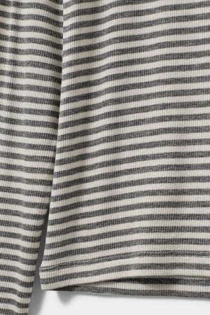 Sofie Schnoor - Petricia Stripe L/S Tee (grey striped)