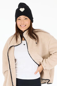 Kerri Rosenthal - Love Beanie (black)