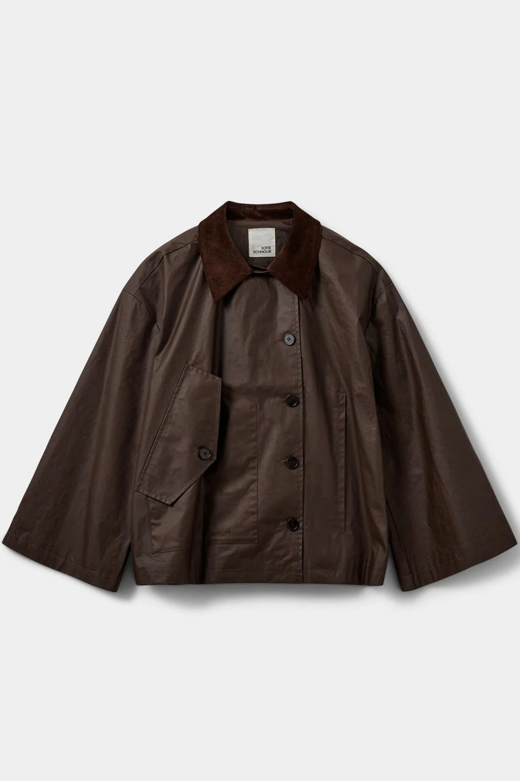 Sofie Schnoor - Agatha Coat (dark brown)