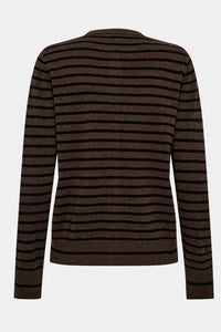 Sofie Schnoor - Cisse Stripe Cardigan (brown/black)