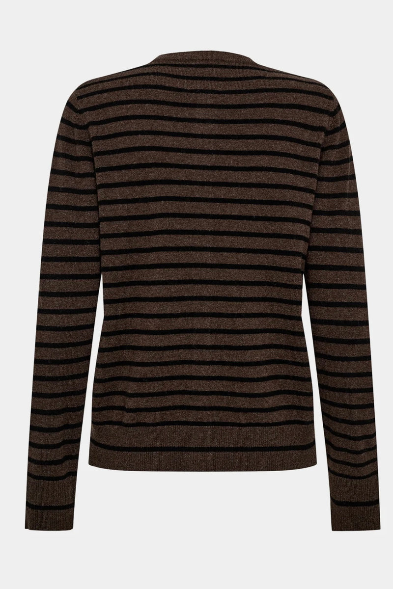 Sofie Schnoor - Cisse Stripe Cardigan (brown/black)