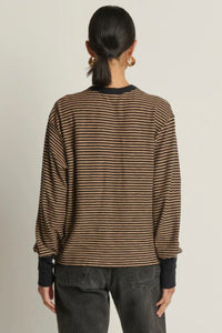 Nation LTD. - Victoria Henley (mini cocoa stripe)