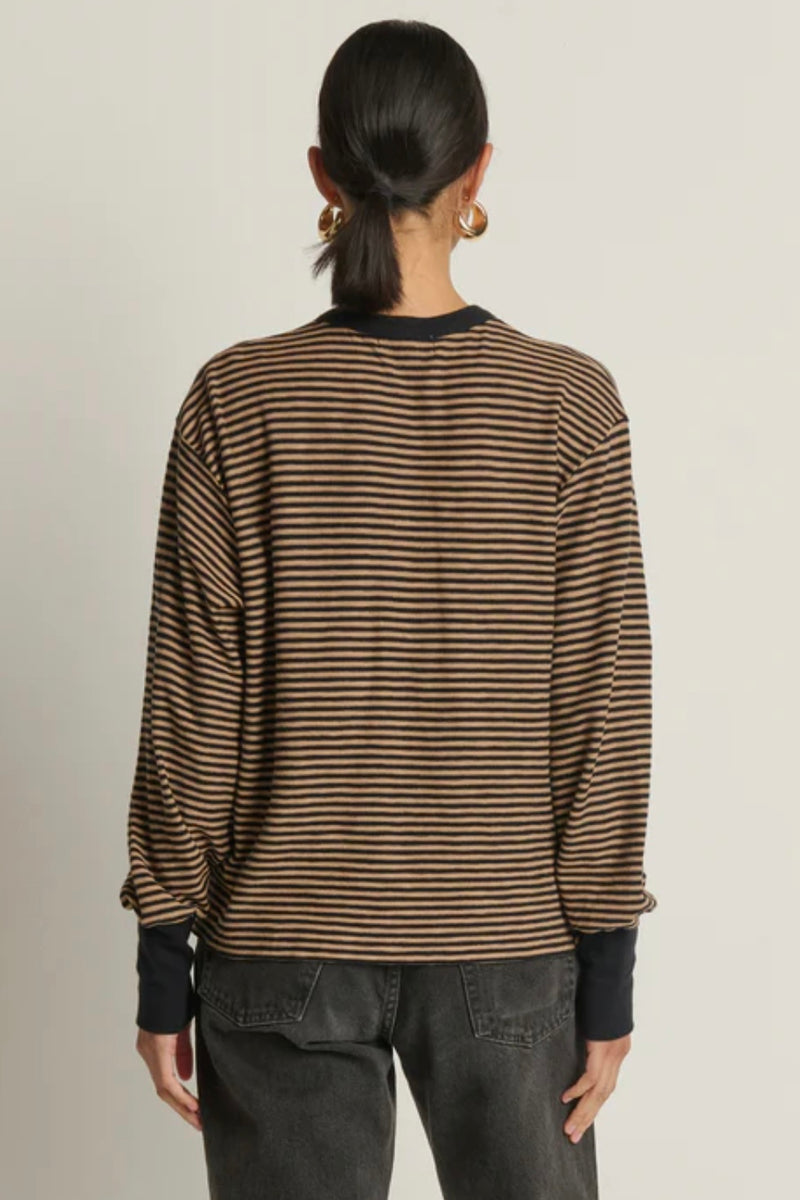 Nation LTD. - Victoria Henley (mini cocoa stripe)