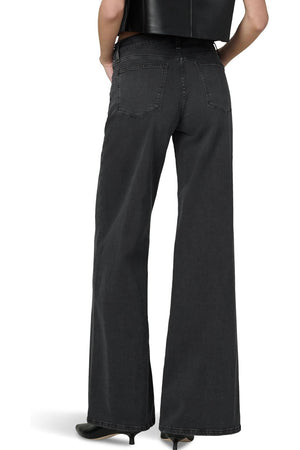 Joe's Jeans -- The Lou Lou Low Rise Wide Leg (Black Cat)