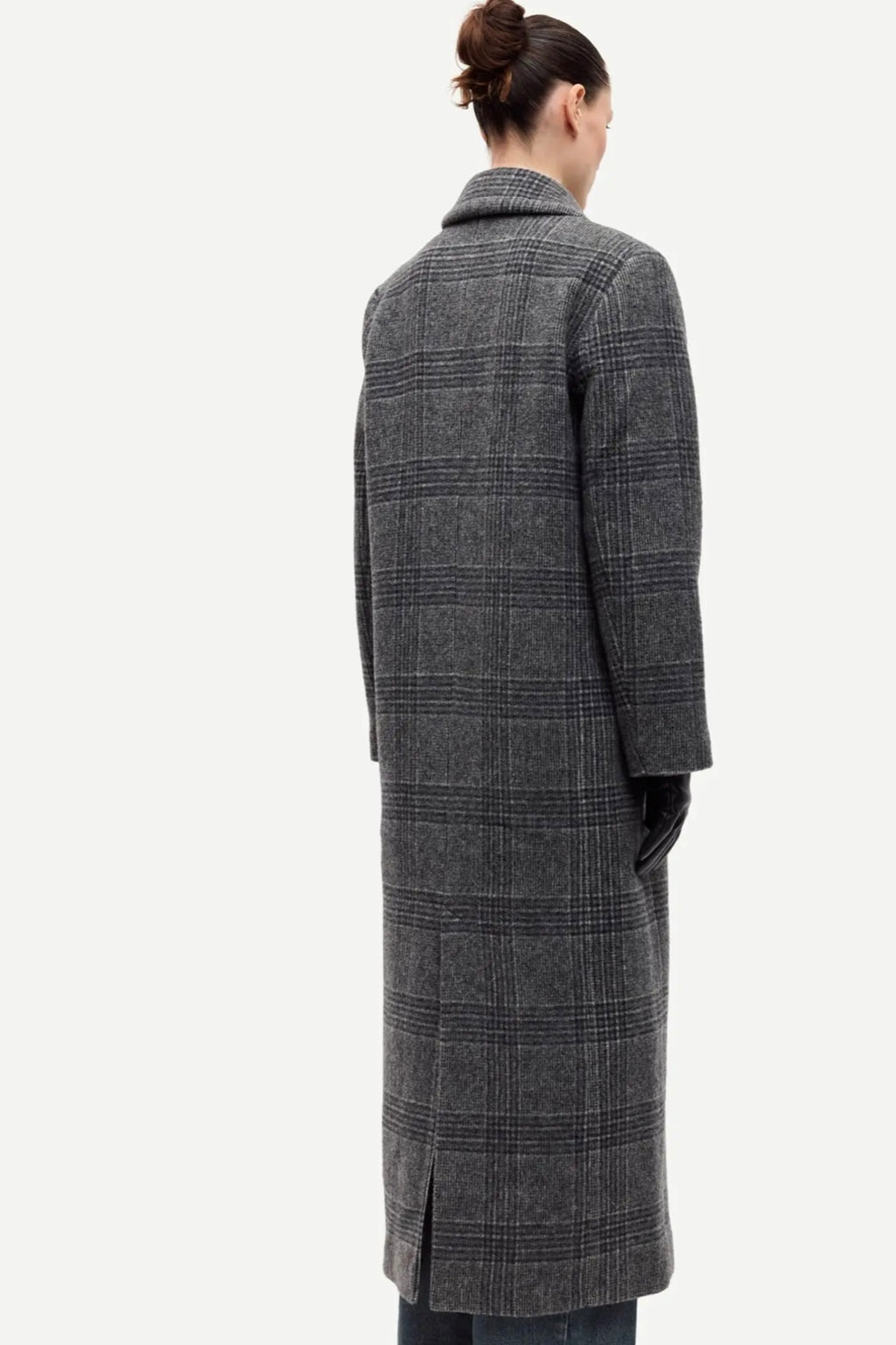 Samsoe Samsoe - Sajilla Coat (Grey Check)