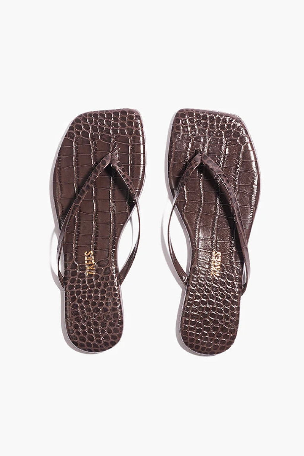 TKees - Square Toe Lily (carob croc)